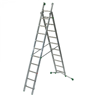 Facal Mehrzweckleiter SUPERPRIMA S600 2-teilig 10+11 Sprossen-Beschreibung lesen