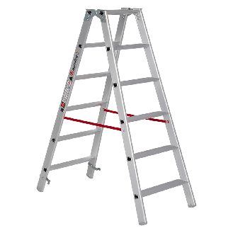 Euroline 20577 Stufenstehleiter 2x6 Stufen-Beschreibung lesen