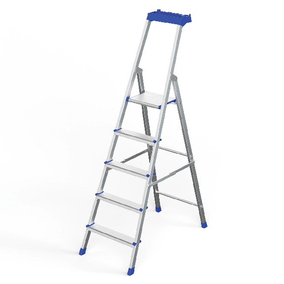 Werner Stufenstehleiter Pro Smart 5 Stufen-Beschreibung lesen