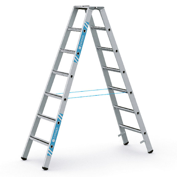 ZARGES Saferstep B - Escabeau LM 2 x 7 marches-Leggi tutto