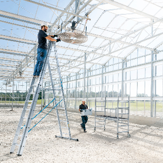 Zarges Skymaster X Mehrzweckleiter 3x10 Sprossen-Beschreibung lesen