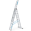 Zarges Skymaster X Mehrzweckleiter 3x10 Sprossen Zarges Skymaster X Mehrzweckleiter 3x10 Sprossen
