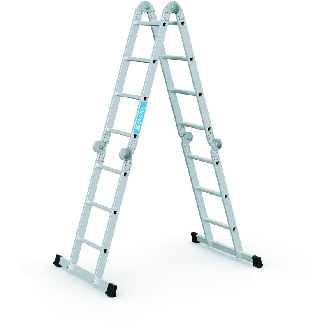 Zarges Vielzweckleiter Multimax M 2x3+2x4 Sprossen-Beschreibung lesen