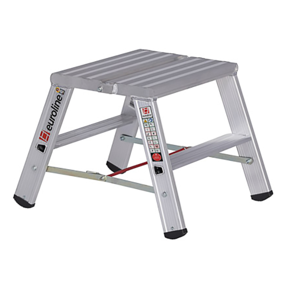 Euroline Premium 30581 Stufenstehleiter breit 2x2 Stufen Euroline Premium 30581 Stufenstehleiter breit 2x2 Stufen-Beschreibung lesen