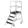 MUNK Podestleiter fahrbar R13 Korund 4 Stufen MUNK Podestleiter fahrbar R13 Korund 4 Stufen