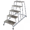 Montagetritt 5 Stufen aus Aluminium Montagetritt 5 Stufen aus Aluminium