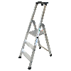Facal Stufenstehleiter QUADRA S300 Aluminium 3 Stufen Facal Stufenstehleiter QUADRA S300 Aluminium 3 Stufen