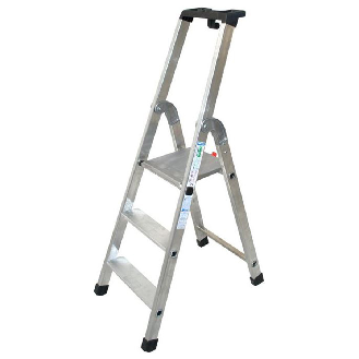 Facal Stufenstehleiter QUADRA S300 Aluminium 3 Stufen-Beschreibung lesen