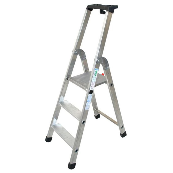 Facal Stufenstehleiter QUADRA S300 Aluminium 3 Stufen Facal Stufenstehleiter QUADRA S300 Aluminium 3 Stufen-Beschreibung lesen