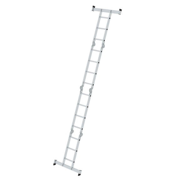 MUNK Vielzweckleiter mit Nivello Traverse 2x3 + 2x4 Sprossen MUNK Vielzweckleiter mit Nivello Traverse 2x3 + 2x4 Sprossen-Beschreibung lesen