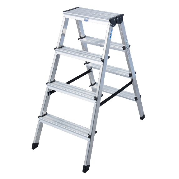 Krause Dopplo Stufen Doppelleiter 2x4 Stufen Krause Dopplo Stufen Doppelleiter 2x4 Stufen-Beschreibung lesen