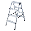 Krause Dopplo Stufen Doppelleiter 2x4 Stufen Krause Dopplo Stufen Doppelleiter 2x4 Stufen