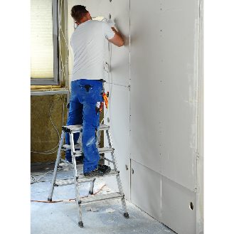 Krause Dopplo Stufen Doppelleiter 2x4 Stufen-Beschreibung lesen