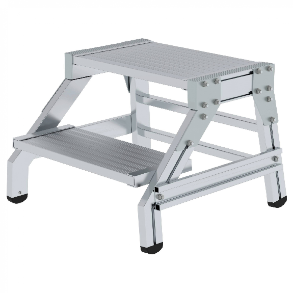 MUNK Aluminium Montagetritt starr 2 Stufen MUNK Aluminium Montagetritt starr 2 Stufen-Beschreibung lesen