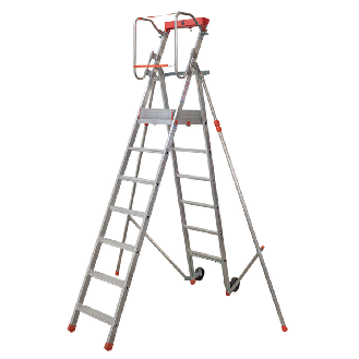 Facal Platea Podesttreppe Aluminium S300 7 Stufen-Beschreibung lesen