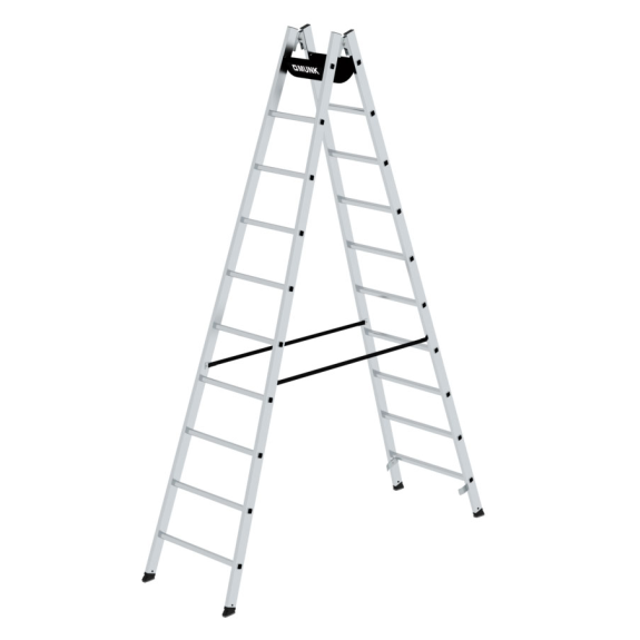 MUNK Sprossenstehleiter 2x10 Sprossen MUNK Sprossenstehleiter 2x10 Sprossen-Beschreibung lesen
