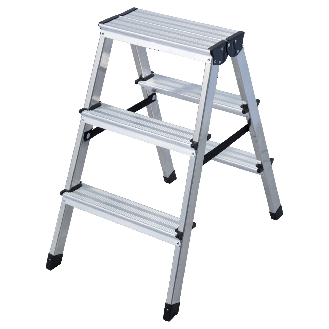 Euroline 619 Stufenstehleiter 2x3 Stufen-Beschreibung lesen