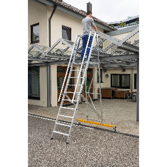 Podestleiter klappbar 5 Stufen-Beschreibung lesen
