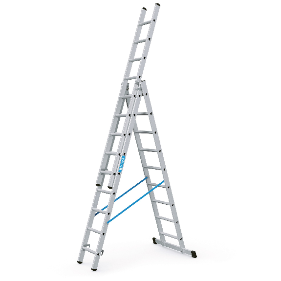 ZARGES Skymaster DX - échelle polyvalente 3 x 9 échelons-Leer más