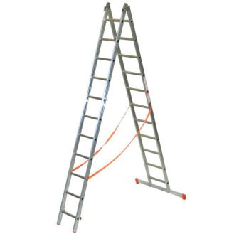 Facal Mehrzweckleiter 2-teilig GENIA S300 2x11 Sprossen-Beschreibung lesen