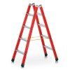 Stehleiter aus Kunststoff 2 x 8 Sprossen