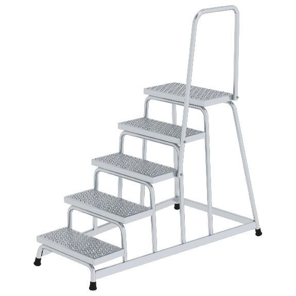 MUNK Arbeitspodest R13 starr mit Handlauf 5 Stufen MUNK Arbeitspodest R13 starr mit Handlauf 5 Stufen-Beschreibung lesen