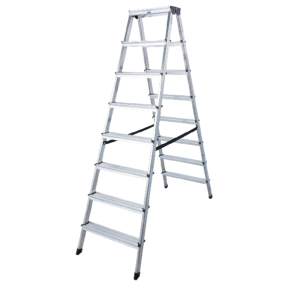 Krause Dopplo Stufen Doppelleiter 2x8 Stufen Krause Dopplo Stufen Doppelleiter 2x8 Stufen-Beschreibung lesen