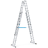 Zarges Sprossen-Stehleiter Vario B 4x12 Sprossen Zarges Sprossen-Stehleiter Vario B 4x12 Sprossen