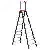 Altrex Taurus beidseitig begehbare Stufenleiter TDO 10 Stufen mit Bügel