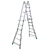 Facal Teleskopleiter Euro Briko S600 4x6 Sprossen