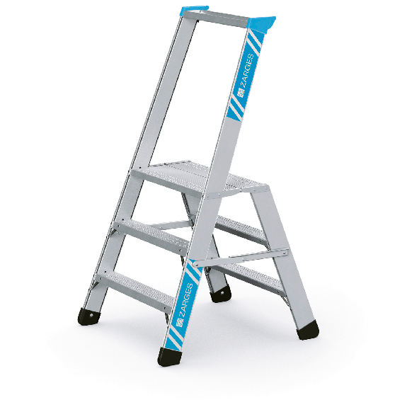 Plateforme de travail Zarges Seventec RC SP 3 marches-Leggi tutto