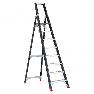 Altrex Taurus einseitig begehbare Stufenstehleiter TGB 8 Stufen-Beschreibung lesen