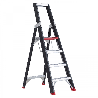 Altrex Taurus einseitig begehbare Stufenstehleiter TGB 4 Stufen-Beschreibung lesen