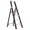 Altrex Taurus einseitig begehbare Stufenstehleiter TGB 4 Stufen