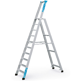 Zarges Stehleiter Seventec S mit Sicherheitsplattform 10 Stufen-Beschreibung lesen