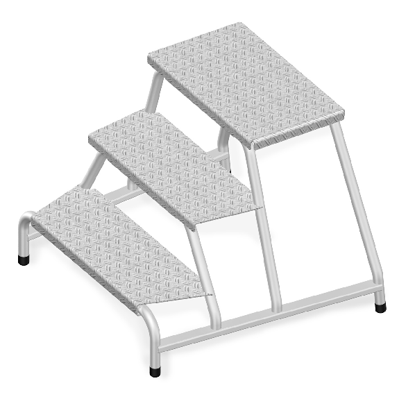 Layher 1075 Maschinentritt 3 Stufen-Beschreibung lesen