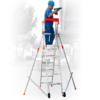 Facal Platea Podesttreppe Aluminium S300 3 Stufen-Beschreibung lesen