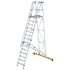 Podestleiter klappbar 14 Stufen