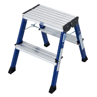 Krause Rolly Klapptritt Blau 2x2 Stufen-Beschreibung lesen