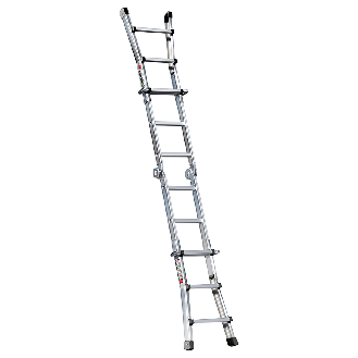 Euroline Premium 31601 Vario-Klappleiter 4x3 Sprossen-Beschreibung lesen