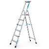 Zarges genietete Stehleiter, eloxiert XLstep S 6 Stufen Zarges genietete Stehleiter, eloxiert XLstep S 6 Stufen