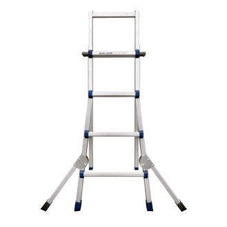 Iller Teleskopleiter Eurostars 4x5 Sprossen-Beschreibung lesen