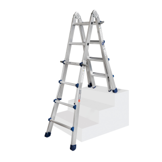 Iller Teleskopleiter Eurostars 4x5 Sprossen-Beschreibung lesen