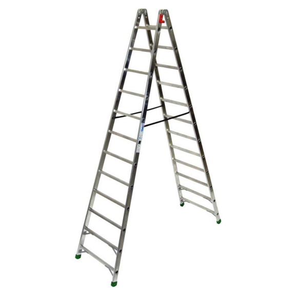 Professionnel 1 Stahleiter S600 12 choux-Leer más
