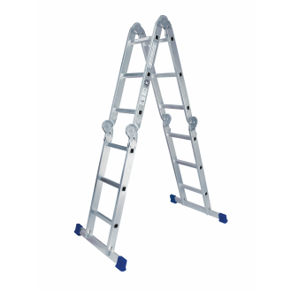 Iller Gelenkleiter Eurostars 4x3 Sprossen-Beschreibung lesen