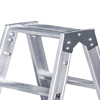 Euroline Premium 30577 Stufenstehleiter 2x14 Stufen-Beschreibung lesen