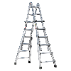 Euroline Premium 31601 Vario-Klappleiter 4x6 Sprossen
