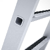 Zarges gebördelte Stufen-Stehleiter R13step-B eloxiert 2x16 Stufen Zarges gebördelte Stufen-Stehleiter R13step-B eloxiert 2x16 Stufen
