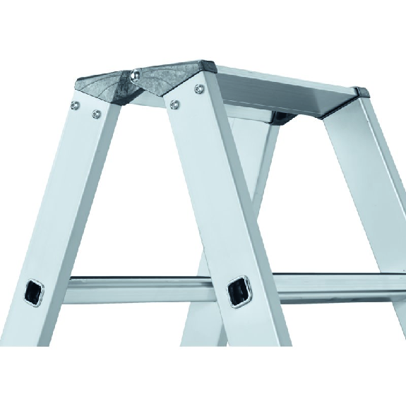 Zarges gebördelte Stufen-Stehleiter R13step-B eloxiert 2x16 Stufen Zarges gebördelte Stufen-Stehleiter R13step-B eloxiert 2x16 Stufen-Beschreibung lesen
