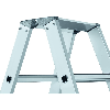 Zarges gebördelte Stufen-Stehleiter R13step-B eloxiert 2x16 Stufen Zarges gebördelte Stufen-Stehleiter R13step-B eloxiert 2x16 Stufen